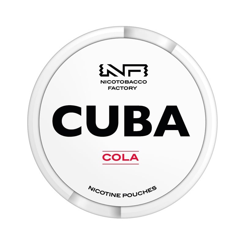 CUBA Cola Medium nicotine pouches