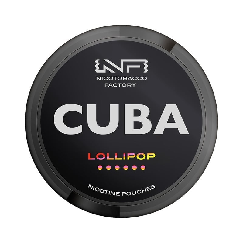 CUBA Lollipop Strong nicotine pouches