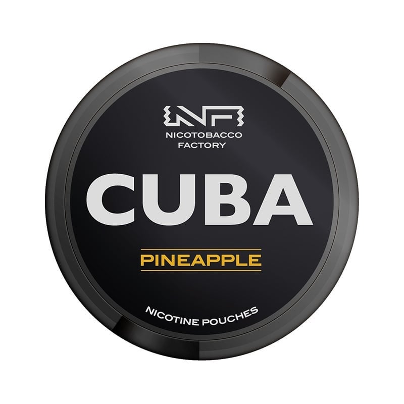 CUBA Pineapple Strong nicotine pouches