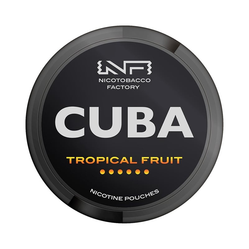 CUBA Tropical Fruit Strong nicotine pouches