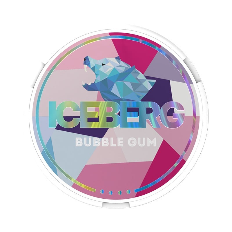 Iceberg Bubblegum nicotine pouches