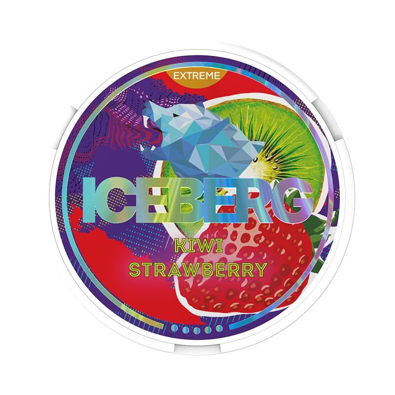 Iceberg Kiwi Strawberry nicotine pouches