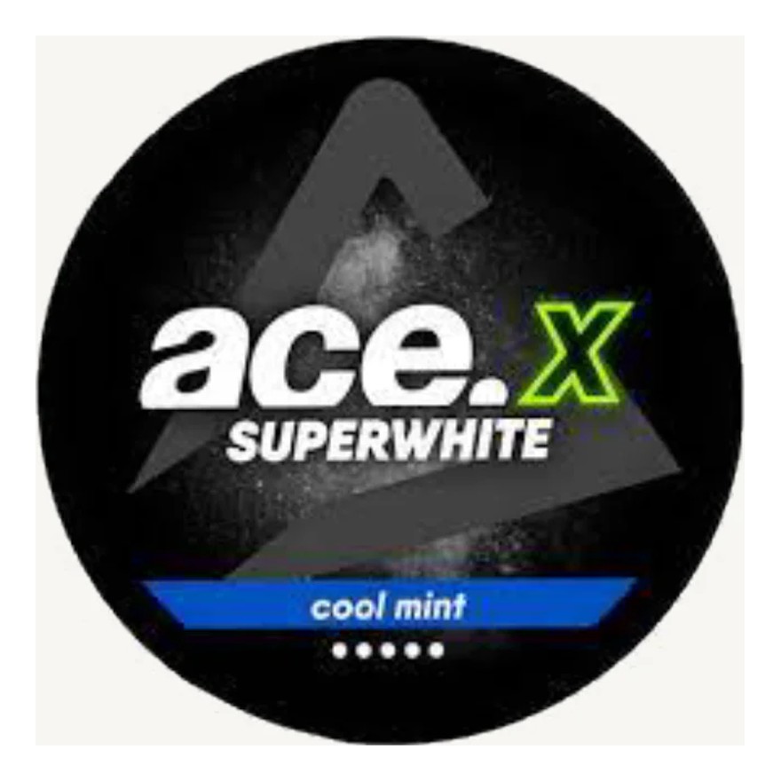 ACE X COOL MINT EXTRA STRONG (20 MG) nicotine pouches