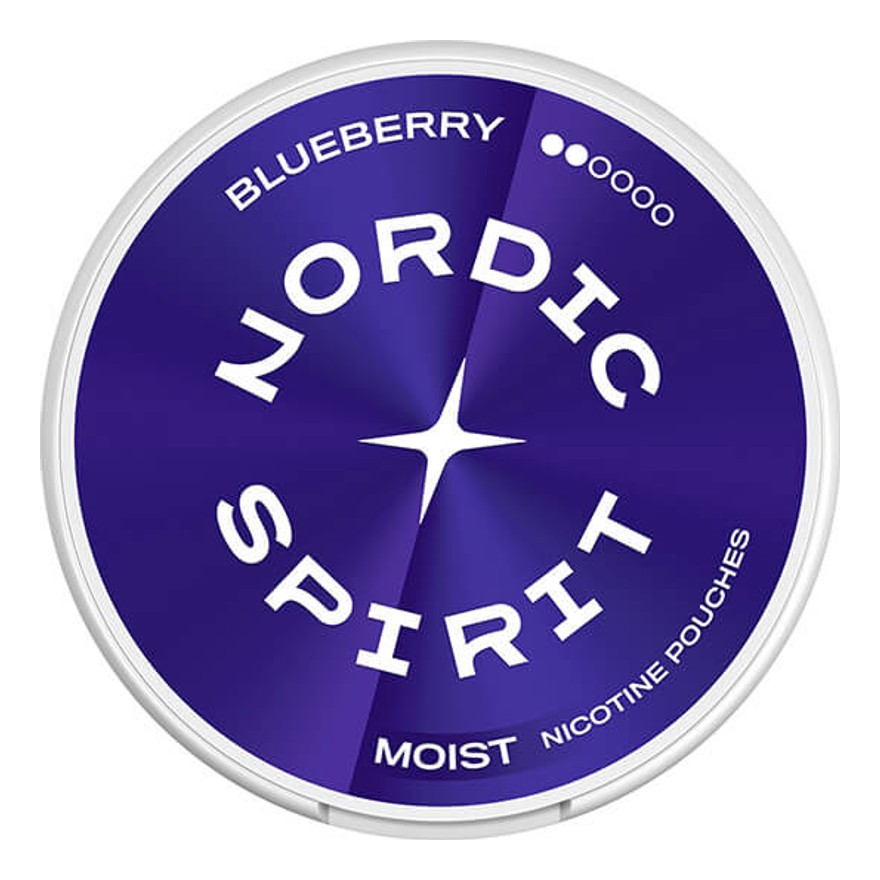 Nordic Spirit Blueberry nicotine pouches