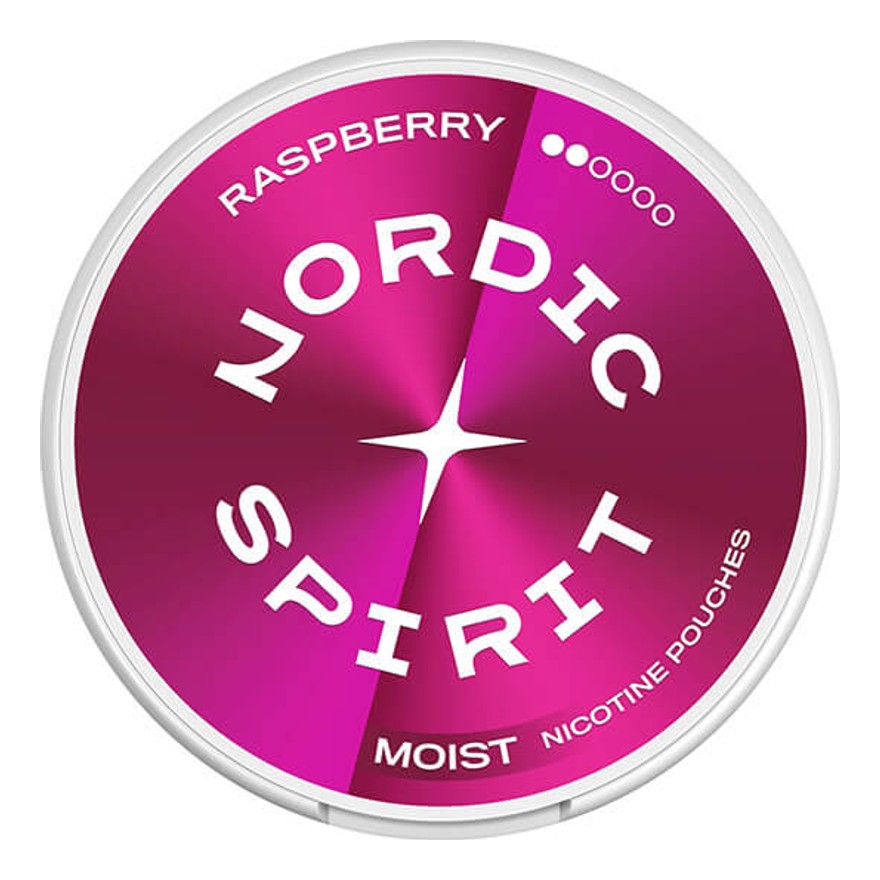 Nordic Spirit Raspberry nicotine pouches