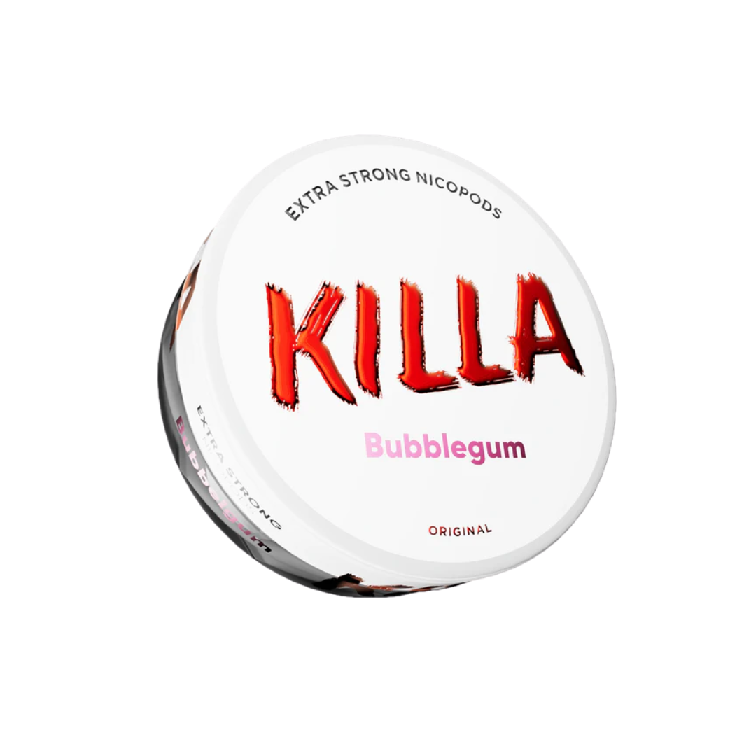 KILLA Bubblegum nicotine pouches