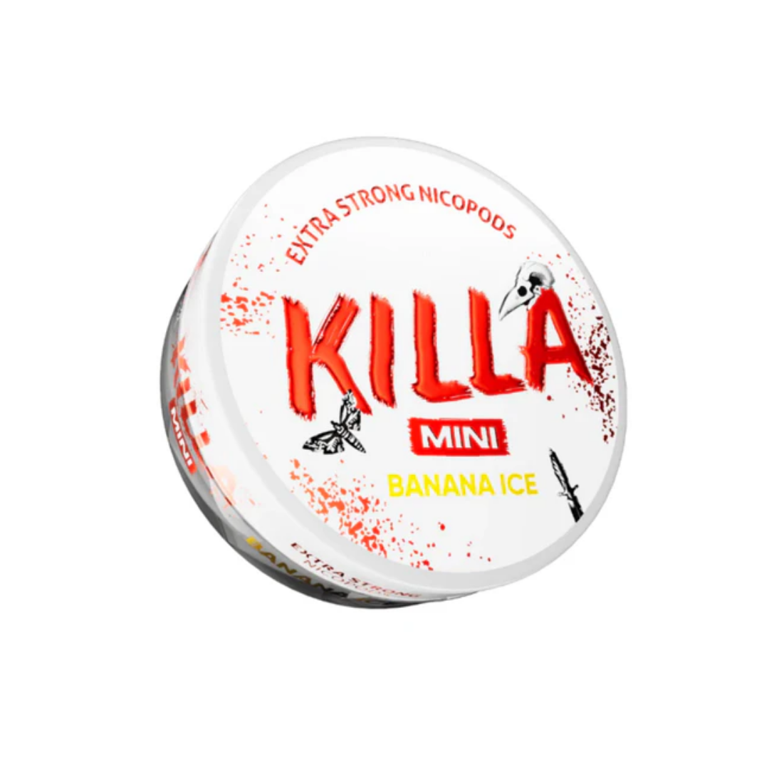 KILLA Mini Banana Ice nicotine pouches