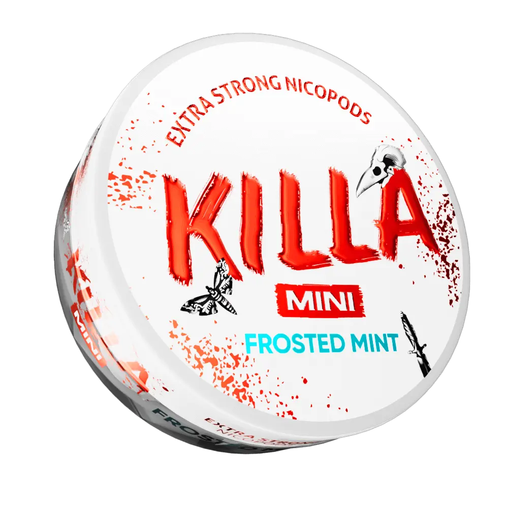KILLA Mini Frosted Mint nicotine pouches