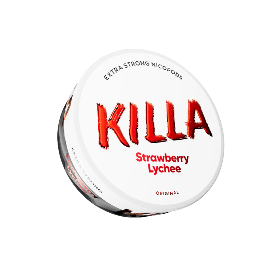 KILLA Strawberry Lychee nicotine pouches