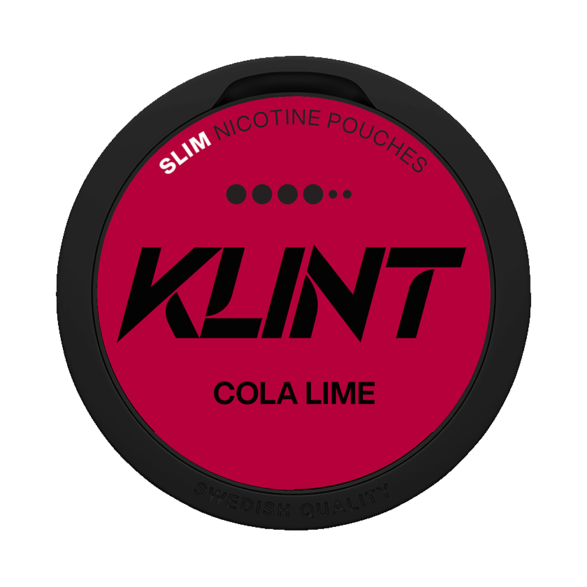 Klint Cola Lime nicotine pouches
