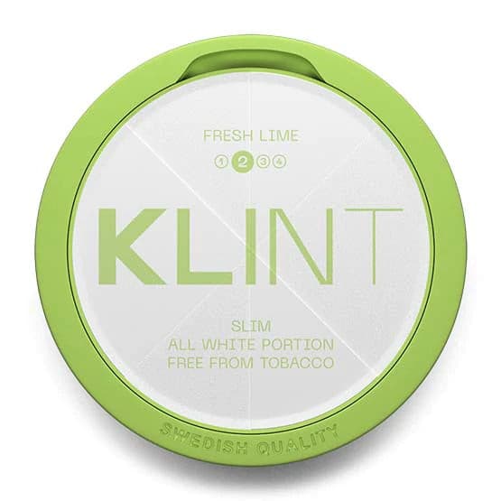 Klint Fresh Lime nicotine pouches