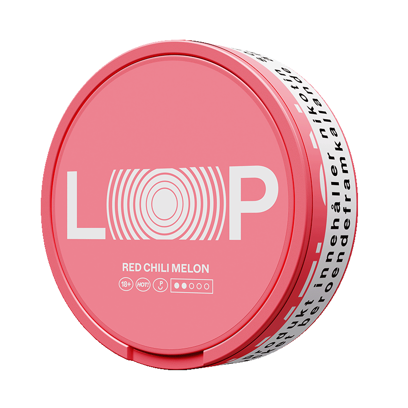 Loop Red Chili Melon nicotine pouches