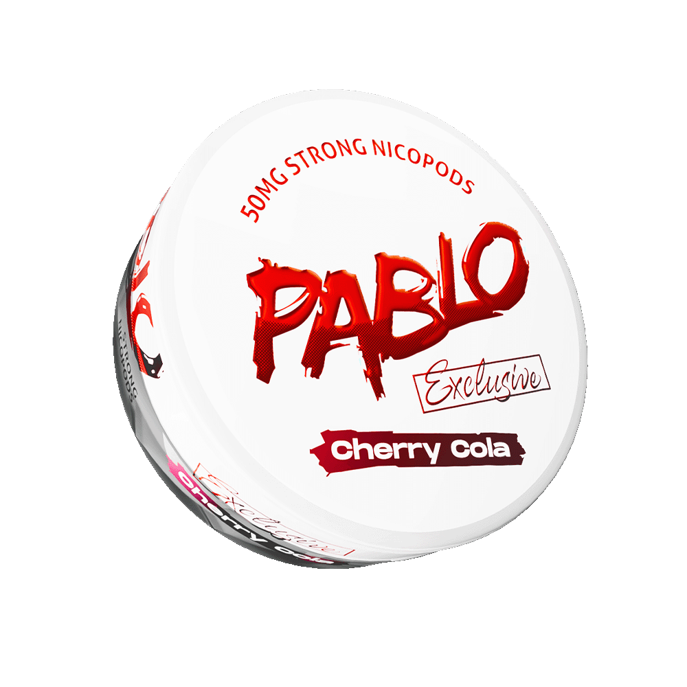 PABLO Exclusive Cherry Cola nicotine pouches