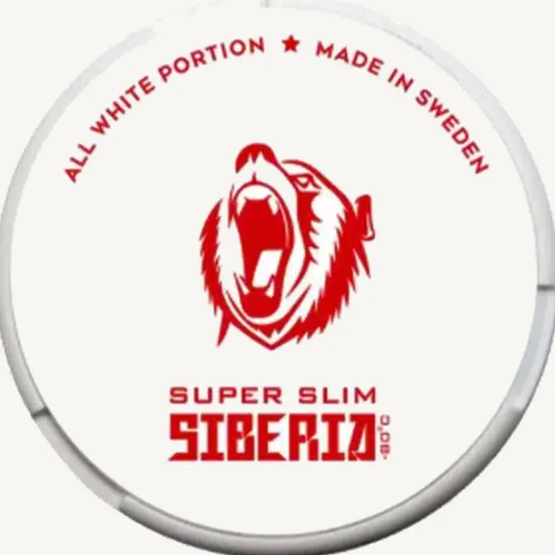 SIBERIA SUPER SLIM nicotine pouches