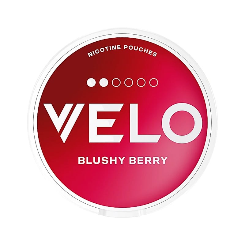 VELO Blushy Berry nicotine pouches