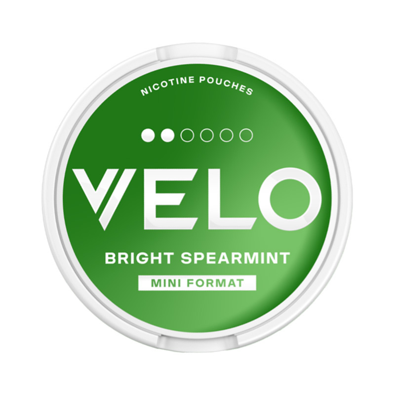 VELO Bright Spearmint Mini nicotine pouches