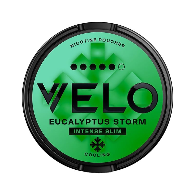 VELO Eucalyptus Storm Ultra nicotine pouches