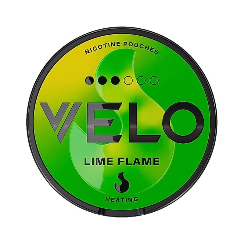 VELO Lime Flame nicotine pouches